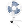 扇風機 クリップ扇風機 クリップファン 左右首振り 風量2段階 YAMAZEN(山善)