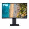 23.8型昇降式ワイド液晶モニター ブラック グリーンハウス