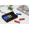 3R-EVC10BK エネボルト 2Way USB充電器 単3 単4 8本用 スリーアールソリューション 75700847