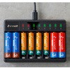 3R-EVC10BK エネボルト 2Way USB充電器 単3 単4 8本用 スリーアールソリューション 75700847