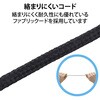 HS-HP22UCBK ヘッドホン ヘッドセット マイク付き 有線 USB接続 タイプC変換ケーブル付 小型オーバーヘッドタイプ ミュートスイッチ付き 無指向性 テレワーク WEB会議 オンライン授業 ブラック エレコム 75708177