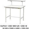 SUPAH-1290-WW+UK-1200-W �y�ʍ�Ƒ�/�ω׏d150kg_����������_�ˑ�t_���[�N�e�[�u��150�V���[�Y_�ሳ�����~���V�� �R���H�� 75711295