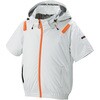 1145 空調風神服チタンフード半袖ブルゾン ハイポジションファン仕様 アタックベース 75716579
