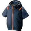 3345 空調風神服チタンフード半袖ブルゾン 4つ穴仕様 アタックベース 75716895