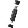 SSPQ-USC250 USB 10Gbps(USB 3.2 Gen2)USB-A&USB-C(R)対応 スティックSSD 250GB I ・O DATA(アイ・オー・データ) 75720271