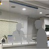 飛沫感染防止 透明スクリーン (4本セット) 立川機工