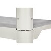 TPT-6345CA プラスチック棚(100kgタイプ) 棚板間隔高さ372mmタイプ(新型) TRUSCO 84934939