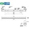 MY-L470500/D AHTN LEDライトユニット形ベースライト Myシリーズ 40形 直付形 トラフタイプ 省電力タイプ 三菱電機 75907311