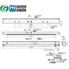 MY-FH450530A/N AHTN LEDライトユニット形ベースライト Myシリーズ 階段灯 非常用照明器具 電池内蔵形 人感センサなしタイプ 一般タイプ 三菱電機 75908580