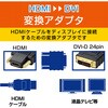 AD-HTD HDMI変換アダプタ DVI(24ピン)[オス] - HDMI[メス] シングルリンク エレコム 75908682