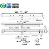 MY-FHS470500A/D AHTN LEDライトユニット形ベースライト Myシリーズ 階段灯 非常用照明器具 電池内蔵形 人感センサ付段調光タイプ 省電力タイプ 三菱電機 75909106