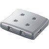 USB切替器 PC4台 ケーブル付属 エレコム