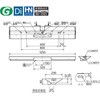 MY-VK450503/N AHZ LEDライトユニット形ベースライト Myシリーズ 非常用照明器具 電池内蔵形 直付形 逆富士タイプ リニューアルタイプ 省電力タイプ 三菱電機 75931847