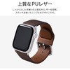 LP-AW41BDBR Apple Watch Series 1/2/3/4/5/SE/6/7 (38/40/41mm) PU���U�[�o���h�uVahane�v LEPLUS 75941785