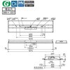 MY-BK450535C/L AHTN LEDライトユニット形ベースライト Myシリーズ  非常用照明器具 電池内蔵形 埋込形 300幅 一般タイプ 三菱電機 75942171