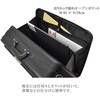21217-01 ウェリントン ソフトアタッシュ出ポケ付 平野鞄 75942817
