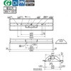 MY-BK47053/25/D AHZ LEDライトユニット形ベースライト Myシリーズ  非常用照明器具 電池内蔵形 埋込形 300幅 リニューアルタイプ 一般タイプ 三菱電機 75944508