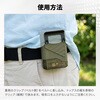 LN-FANB01KA 薄型ベルトファン カーキ/ブラック 腰掛ファン 腰掛扇風機 軽量 ハンズフリー 風量調整 Type-C充電 ネックストラップ付属 簡易空調服 暑さ対策 LEPLUS NEXT 75946240