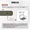 LN-FANB01KA 薄型ベルトファン カーキ/ブラック 腰掛ファン 腰掛扇風機 軽量 ハンズフリー 風量調整 Type-C充電 ネックストラップ付属 簡易空調服 暑さ対策 LEPLUS NEXT 75946240