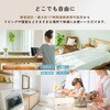 LN-FAN01BK コードレス クリップ付き マグネット卓上扇風機 ブラック 充電式 角度調整可能 3段階調整 お手入れ可能 Type-C充電 吊り下げ 壁掛け MSソリューションズ 75946258