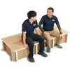 DOB-S1 どこでもおうちベッド 6つ折りどこでもマットレスセット アキレス 75968938
