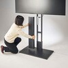 WDS-WP75-GO 壁寄せディスプレイスタンド LION (ライオン事務器) 76039480