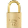 B20 真鍮南京錠 ZARKER(ザーカー) 76046385