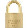 B40 真鍮南京錠 ZARKER(ザーカー) 76046410
