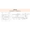 JHK105DWH KT‐L FRP浴槽 全エプロン脱着式 JFE建材 76047785