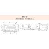 JHK140DWH KT‐M FRP浴槽 全エプロン脱着式 JFE建材 76047819