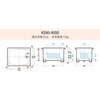KS90#5 KT H550 ステンレス浴槽 全エプロン固定式 JFE建材 76047925