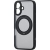PM-A24AMGSTKMBK iPhone 16 ケース ハイブリッド 衝撃吸収 MAGKEEP 磁力吸着ワイヤレス充電対応 回転式スタンド付 エレコム 76048397