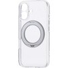PM-A24AMGSTKSV iPhone 16 ケース ハイブリッド 衝撃吸収 MAGKEEP 磁力吸着ワイヤレス充電対応 回転式スタンド付 エレコム 76048415