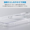 PM-A24AMGSTKSV iPhone 16 ケース ハイブリッド 衝撃吸収 MAGKEEP 磁力吸着ワイヤレス充電対応 回転式スタンド付 エレコム 76048415