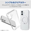 PMWA25AMGSTKSV iPhone 17 ケース ハイブリッド 衝撃吸収 MAGKEEP 磁力吸着ワイヤレス充電対応 回転式スタンド付 エレコム 76048467