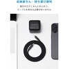 MPA-CCECMGF10BK USB Type-C ケーブル USB-C to USB-C PD対応 60W 巻くだけ 磁石でまとまる フラット ナイロンメッシュ エレコム 76048650