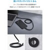 MPA-CCECMGF10BK USB Type-C ケーブル USB-C to USB-C PD対応 60W 巻くだけ 磁石でまとまる フラット ナイロンメッシュ エレコム 76048650
