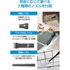 ADWALAA01BK エアダスター 電動 AC電源 コンセント式 ブロワー 強力 最大風速67m/s 2段階風量 500W 3mコード ノズル3種 エレコム 76048641