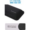 MOH-AS03MBK リストレスト テンキーレスキーボード用 360mm 冷感ゲル 三層構造 低反発 滑り止め ステッチ加工 手首置き エレコム 76048668