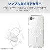 PMWA26SMAG02KCR iPhone 17e / 16e ケース ハイブリッド 衝撃吸収 MAGKEEP 磁力装着ワイヤレス充電対応 極限保護 エレコム 76048686