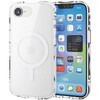 PMWA26STSLA3MCR iPhone 17e/16e ケース ハイブリッド 衝撃吸収 MAGKEEP 磁力装着ワイヤレス充電対応 TOUGH SLIM LITE エレコム 76048720