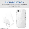 PMWA26STSLA3MCR iPhone 17e/16e ケース ハイブリッド 衝撃吸収 MAGKEEP 磁力装着ワイヤレス充電対応 TOUGH SLIM LITE エレコム 76048720