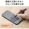 P-TPSLIMBSSBK タッチペン iPad スマホ タブレット対応 スタイラスペン 導電繊維ペン先 滑りがよい スムーズな書き心地 エレコム 76048729