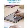 P-TPSLIMBSCBK タッチペン iPad スマホ タブレット対応 スタイラスペン 高密度ファイバーチップ 軽い力で反応 極細・軽量 エレコム 76048808