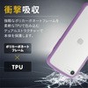 PM-A22STSLFCPU iPhone SE 第3世代/SE 第2世代/8/7 用 ケース カバー ハイブリッド TOUGH SLIM LITE 耐衝撃 エレコム 76057084