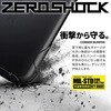 PM-A22SZEROBK iPhone SE 第3世代 / 第2世代 / iPhone 8 / 7 ケース カバー ハイブリッド ZEROSHOCK 衝撃吸収フィルム付属 エレコム 76057267
