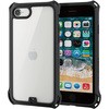 iPhone SE 第3世代/SE 第2世代/8/7 用 ケース カバー ハイブリッド ZEROSHOCK 衝撃吸収フィルム付属 エレコム