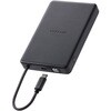 EC-C59MN モバイルバッテリー 10000mAh ケーブル一体型 コンパクト 30W PD対応 半固体リチウムイオン電池 長寿命 エレコム 76057296