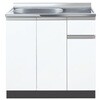 COⅡ-100LD Comfy series(コンフィシリーズ) 流し台 CO 壁出し水栓タイプ イースタン工業 76064084