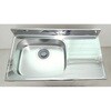 CFⅡ-135LN Comfy series(コンフィシリーズ) 流し台 CF デッキ出し水栓タイプ イースタン工業 76065545